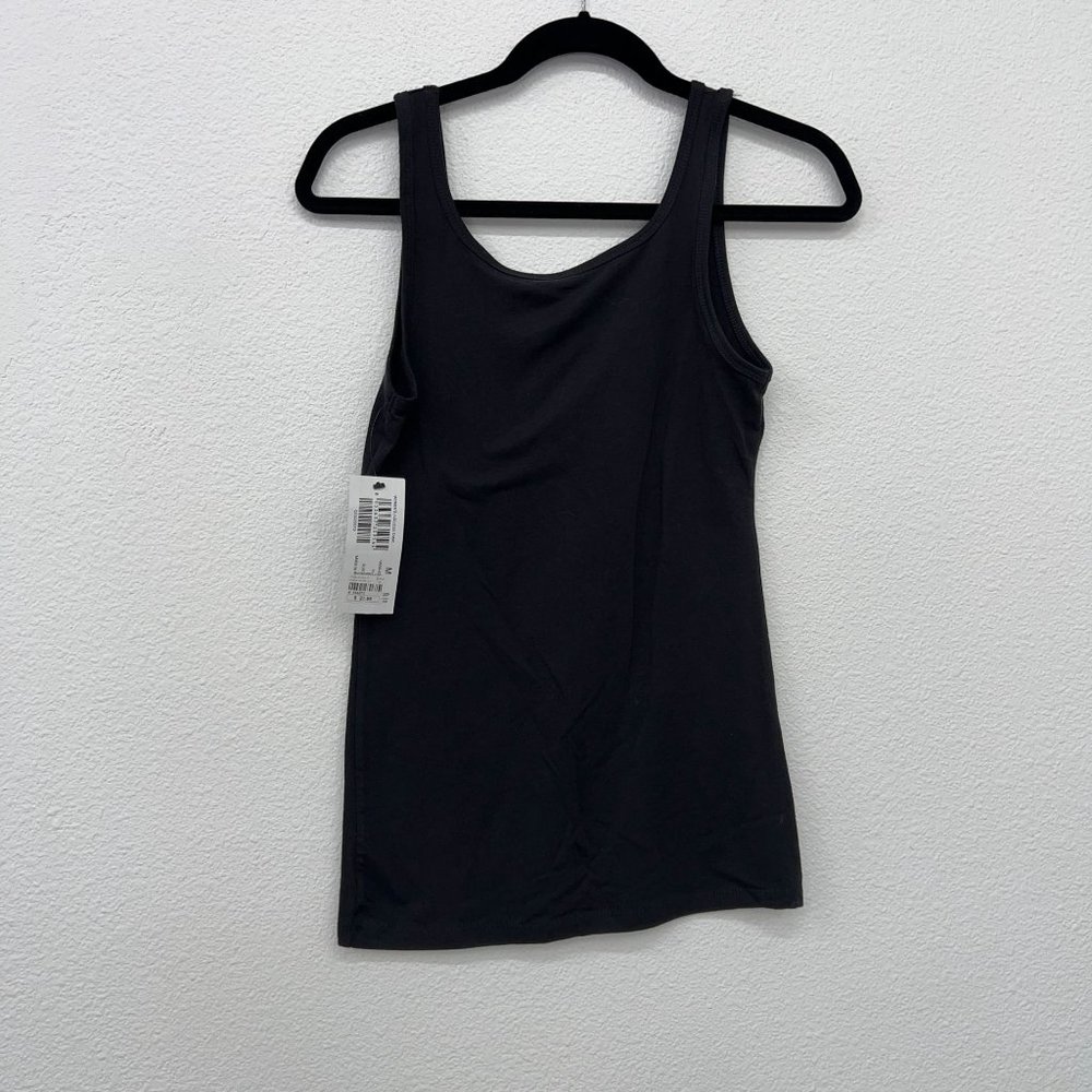 Alpine Black Tank Top with White Logo - Picture 7 of 7